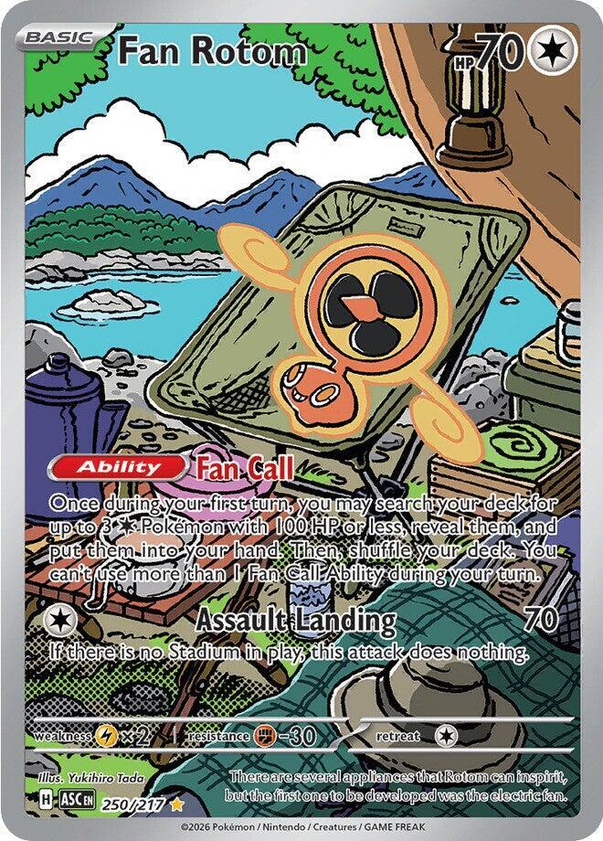 Fan Rotom (250/217) Illustration Rare (ASC)