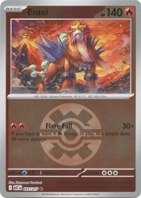 Entei (Quick Ball) - 025/217 - Rare - ME: Ascended Heroes (Reverse Holofoil)