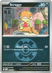 Scraggy (Quick Ball) - 134/217 - Common - ME: Ascended Heroes (Reverse Holofoil)