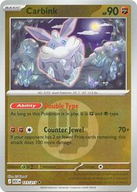 Carbink (Energy Symbol Pattern) - 117/217 - Uncommon - ME: Ascended Heroes (Reverse Holofoil)