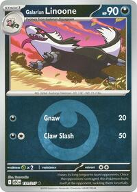 Galarian Linoone (Energy Symbol Pattern) - 131/217 - Common - ME: Ascended Heroes (Reverse Holofoil)