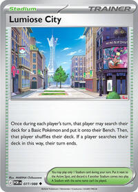 Catalog image | Lumiose City - 077/088 - ME03: Perfect Order | ME03: Perfect Order | 077/088