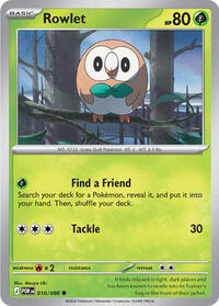 Catalog image | Rowlet - 010/088 - ME03: Perfect Order | ME03: Perfect Order | 010/088