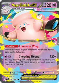 Mega Clefable ex 031/088 ME03: Perfect Order