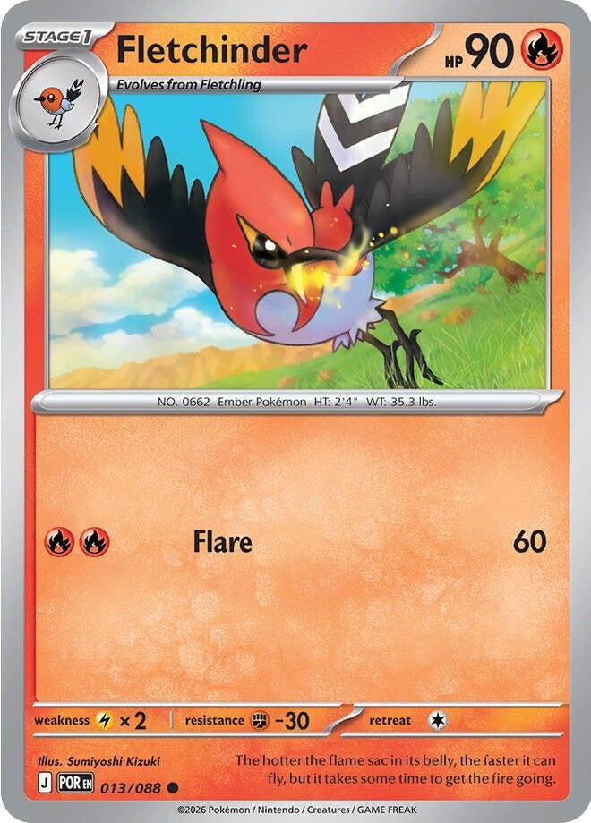 Fletchinder (013/088) Common (POR)