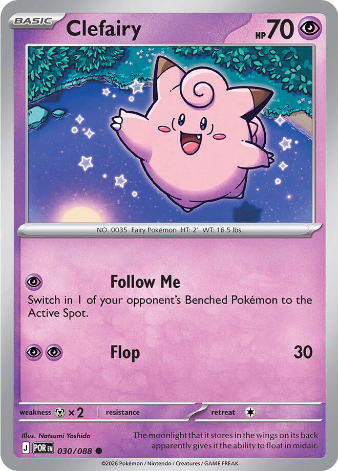 Clefairy (030/088) Common (POR)