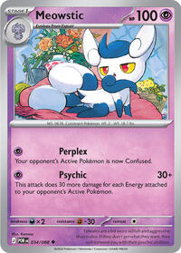 Catalog image | Meowstic - 034/088 - ME03: Perfect Order | ME03: Perfect Order | 034/088