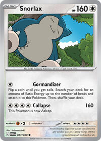 Catalog image | Snorlax - 063/088 - ME03: Perfect Order | ME03: Perfect Order | 063/088