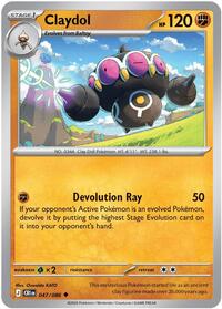 Catalog image | Claydol - 047/086 - ME04: Chaos Rising | ME04: Chaos Rising | 047/086