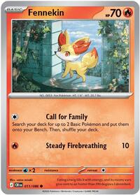 Catalog image | Fennekin - 011/086 - ME04: Chaos Rising | ME04: Chaos Rising | 011/086