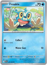 Catalog image | Froakie - 020/086 - ME04: Chaos Rising | ME04: Chaos Rising | 020/086