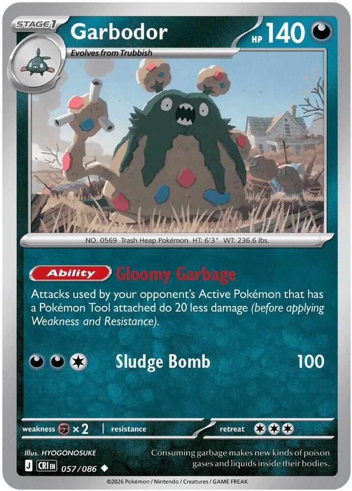 Garbodor (057/086) Uncommon (CRI)