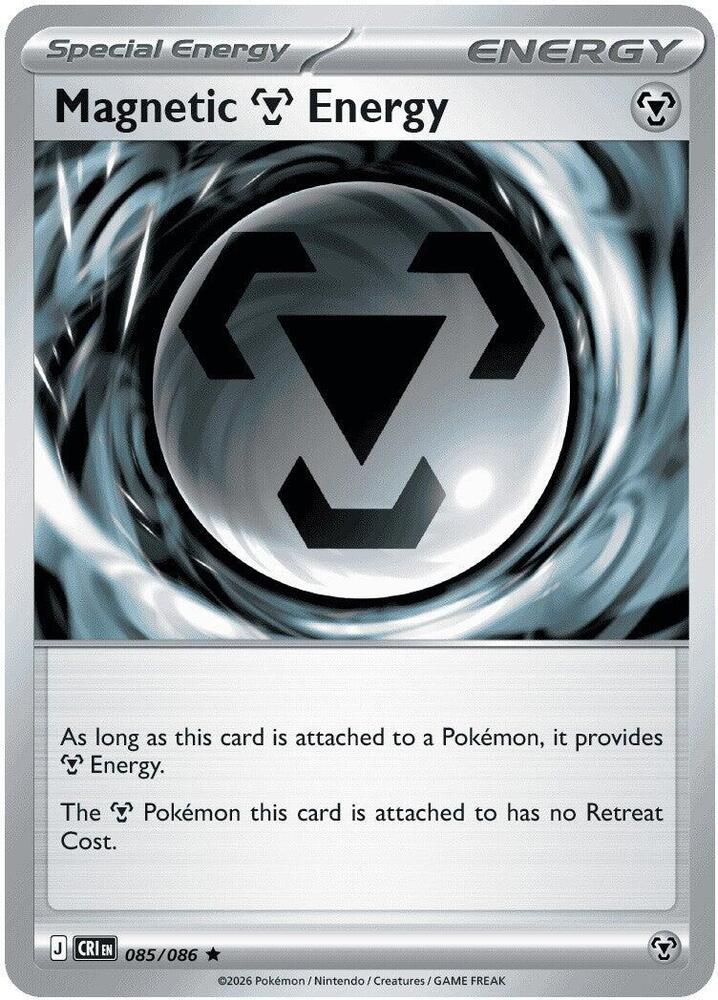 Magnetic Metal Energy (085/086) Rare (CRI)