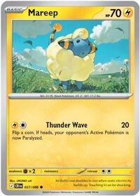 Catalog image | Mareep - 027/086 - ME04: Chaos Rising | ME04: Chaos Rising | 027/086