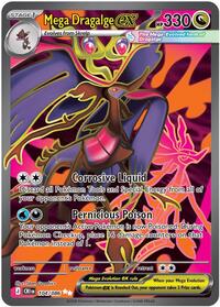 Catalog image | Mega Dragalge ex - 104/086 - ME04: Chaos Rising | ME04: Chaos Rising | 104/086