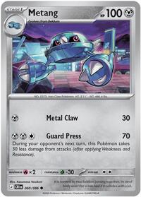 Catalog image | Metang - 060/086 - ME04: Chaos Rising | ME04: Chaos Rising | 060/086