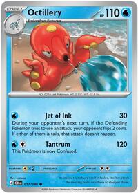 Catalog image | Octillery - 017/086 - ME04: Chaos Rising | ME04: Chaos Rising | 017/086