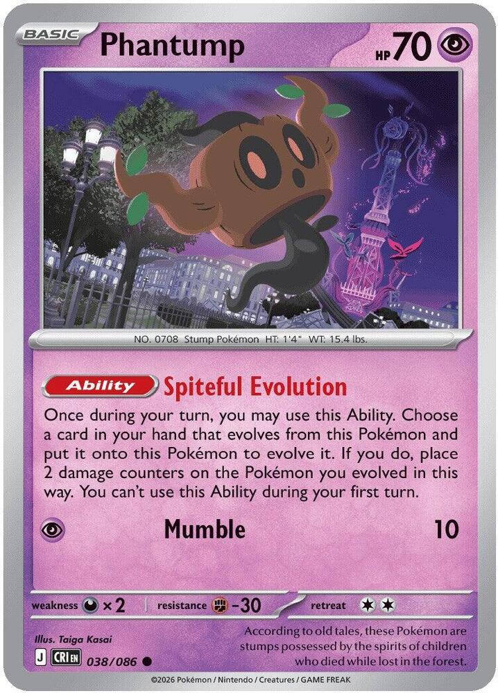 Phantump (038/086) Common (CRI)
