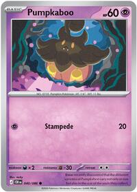 Catalog image | Pumpkaboo - 040/086 - ME04: Chaos Rising | ME04: Chaos Rising | 040/086