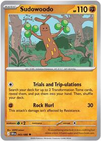 Catalog image | Sudowoodo - 043/086 - ME04: Chaos Rising | ME04: Chaos Rising | 043/086