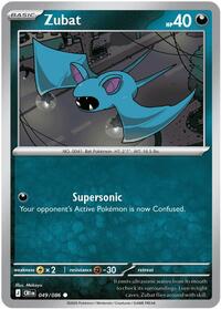 Catalog image | Zubat - 049/086 - ME04: Chaos Rising | ME04: Chaos Rising | 049/086