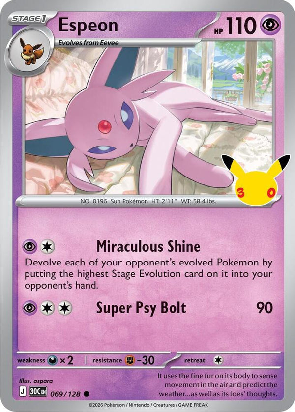 Espeon (069/128) Common (30C)