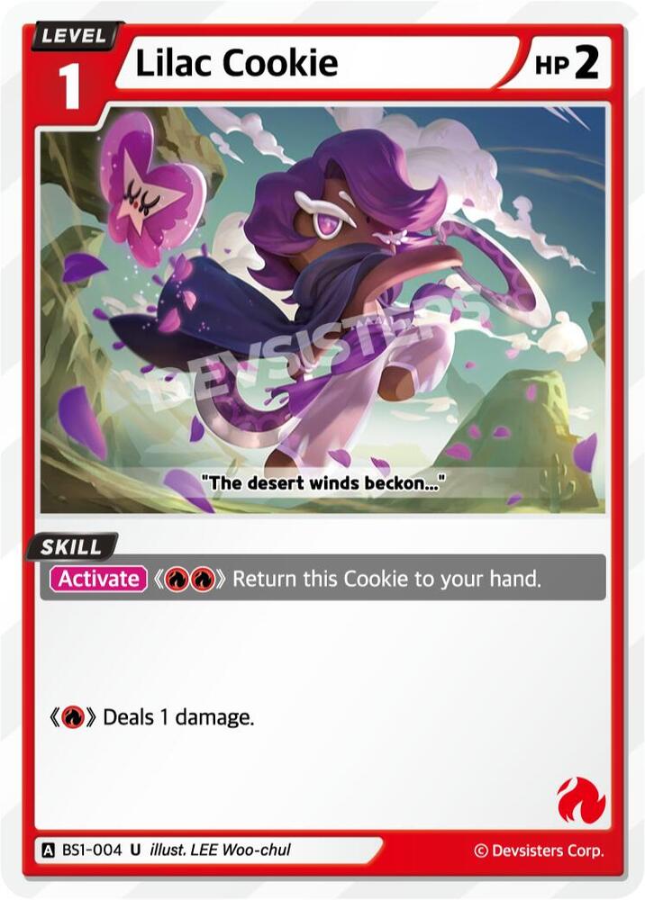 Lilac Cookie (BS1-004) Uncommon (BS1-BS2)