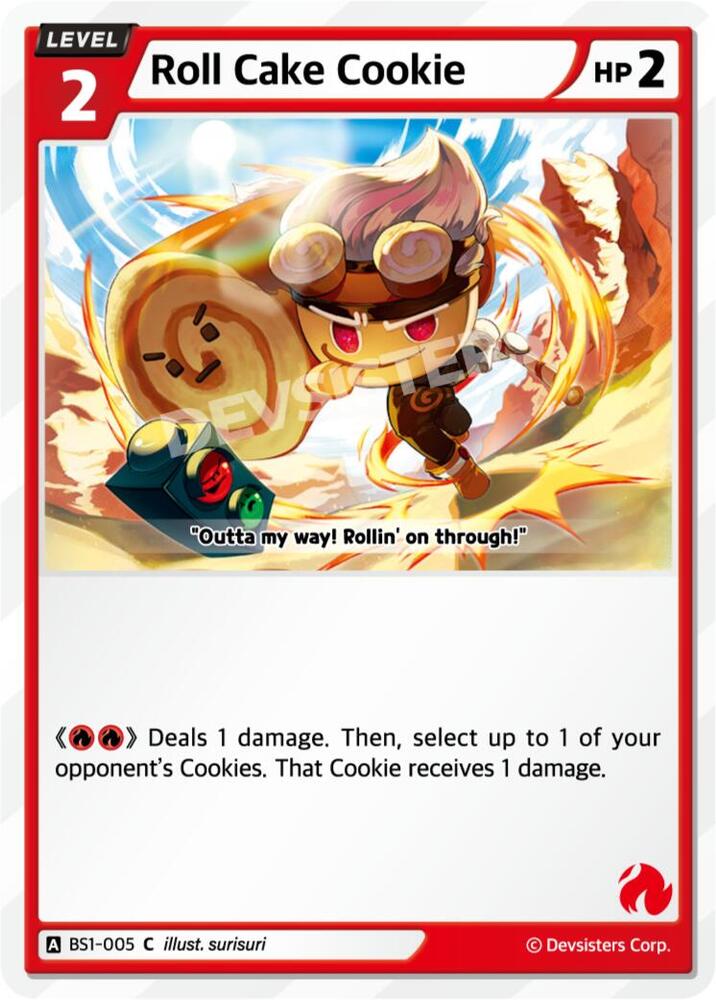 Roll Cake Cookie (BS1-005) Common (BS1-BS2)