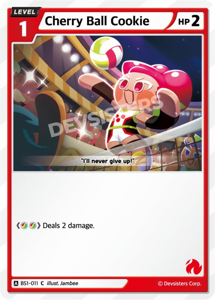 Cherry Ball Cookie (BS1-011) Common (BS1-BS2)