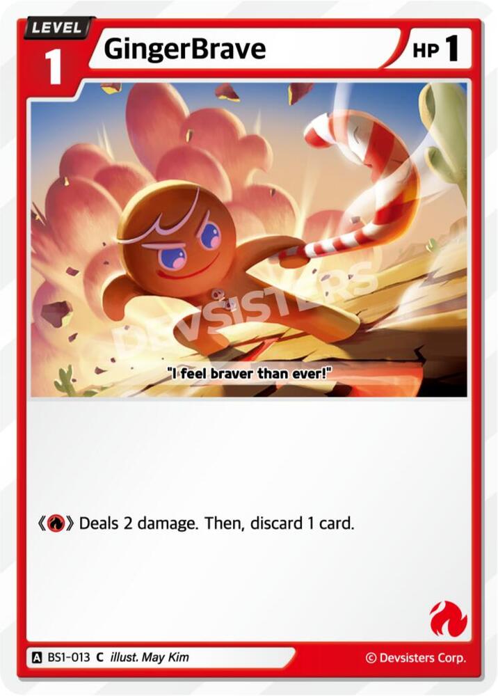 GingerBrave (BS1-013) Common (BS1-BS2)