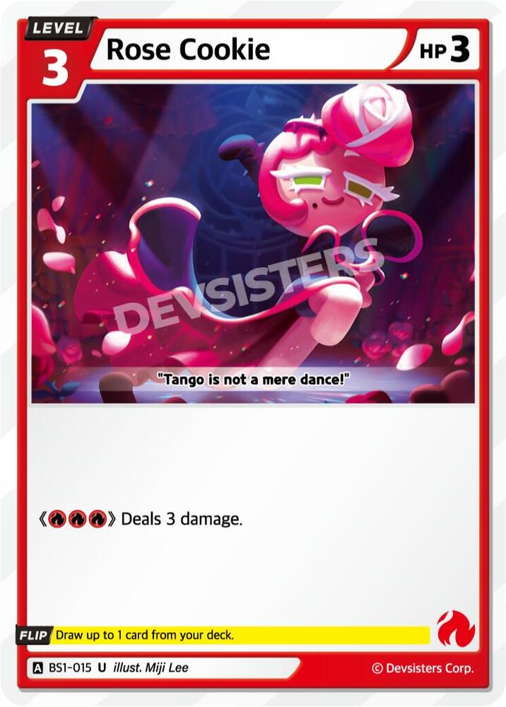 Rose Cookie (BS1-015) Uncommon (BS1-BS2)