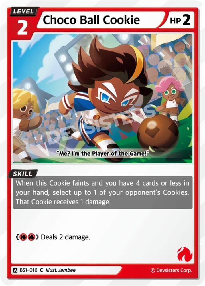 Choco Ball Cookie (BS1-016) Common (BS1-BS2)