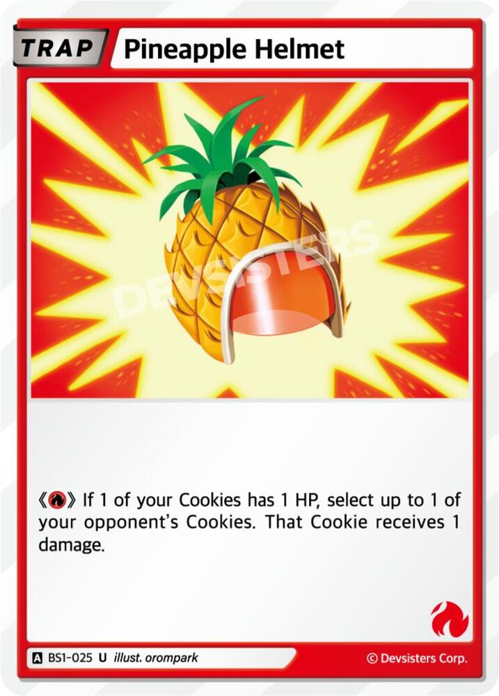 Pineapple Helmet (BS1-025) Uncommon (BS1-BS2)