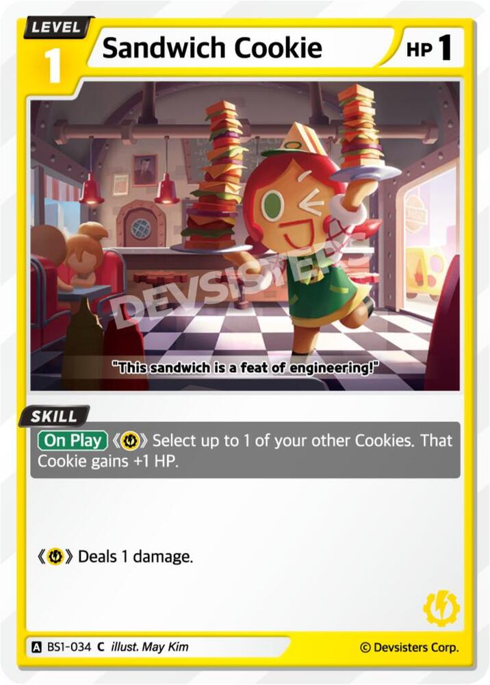 Sandwich Cookie (BS1-034) Common (BS1-BS2)