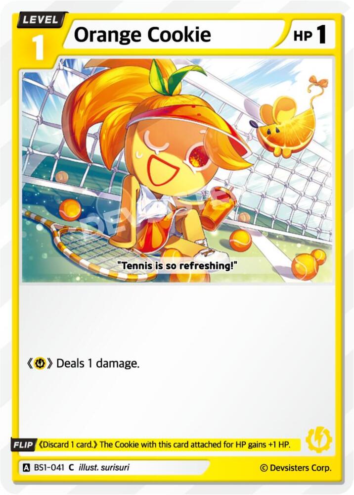 Orange Cookie (BS1-041) Common (BS1-BS2)