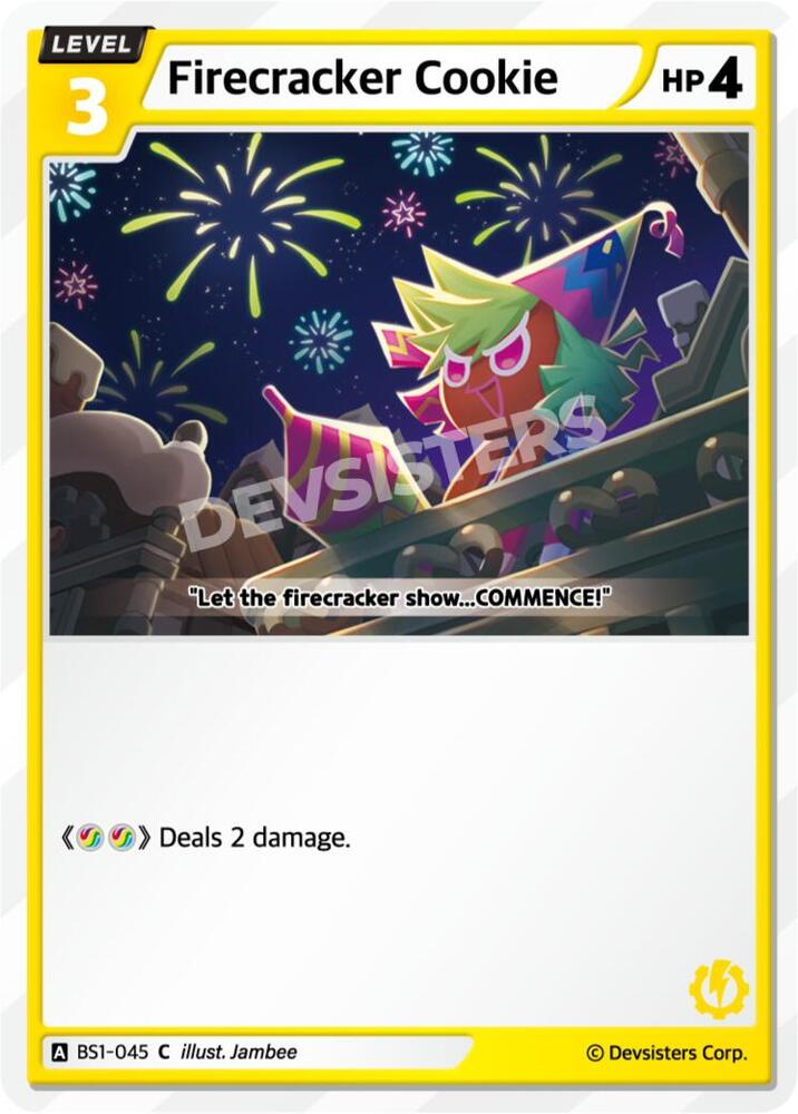 Firecracker Cookie (BS1-045) Common (BS1-BS2)