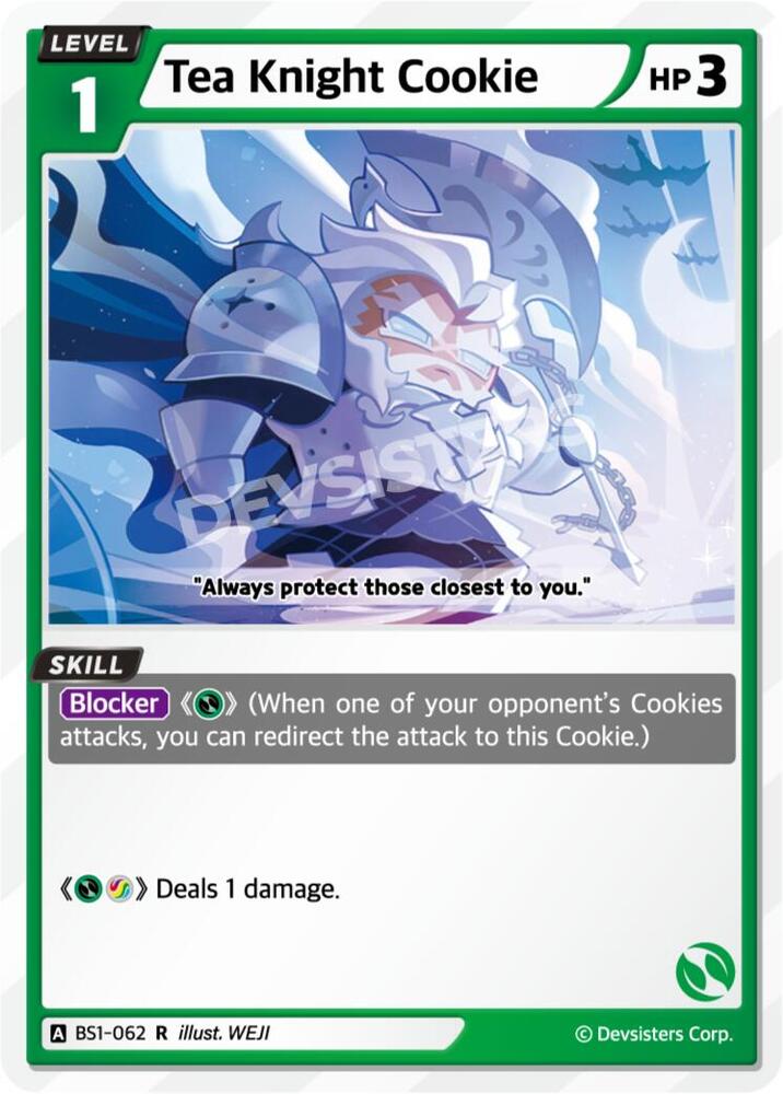 Tea Knight Cookie (BS1-062) Rare (BS1-BS2)