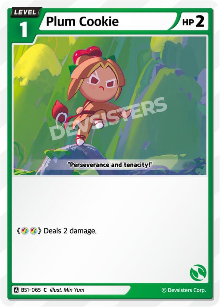 Plum Cookie (BS1-065) Common (BS1-BS2)