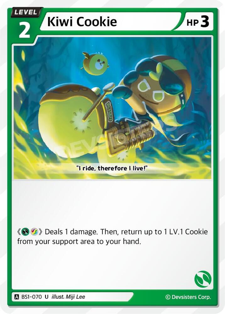 Kiwi Cookie (U) (BS1-070) Uncommon (BS1-BS2)