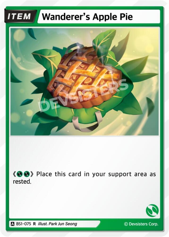 Wanderer's Apple Pie (BS1-075) Rare (BS1-BS2)