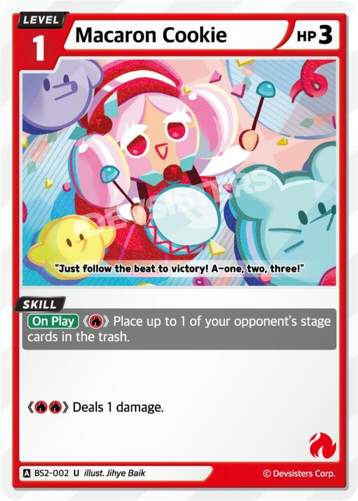 Macaron Cookie (BS2-002) Uncommon (BS1-BS2)