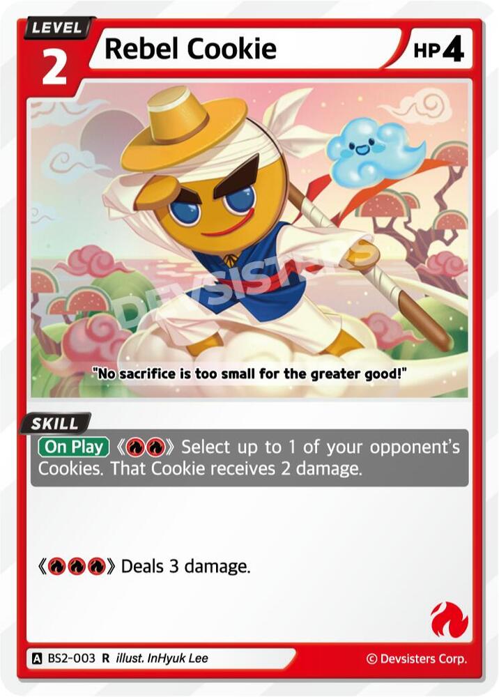 Rebel Cookie (BS2-003) Rare (BS1-BS2)