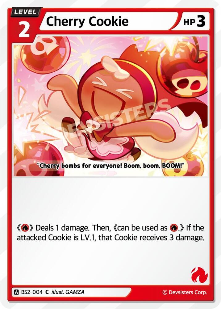 Cherry Cookie (BS2-004) Common (BS1-BS2)