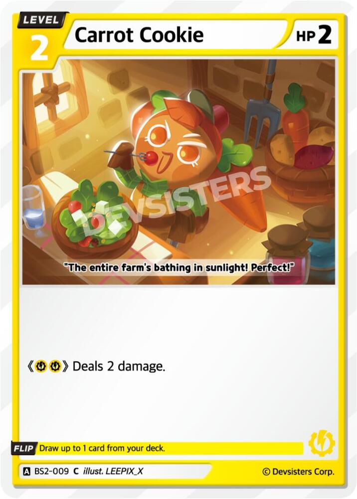 Carrot Cookie (BS2-009) Common (BS1-BS2)
