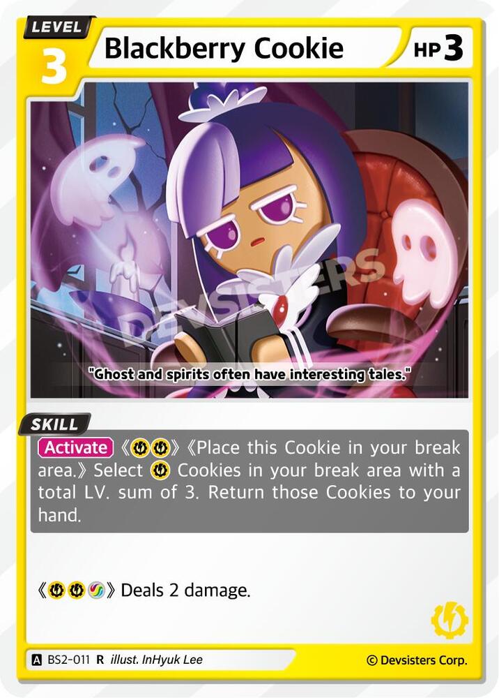 Blackberry Cookie (BS2-011) Rare (BS1-BS2)
