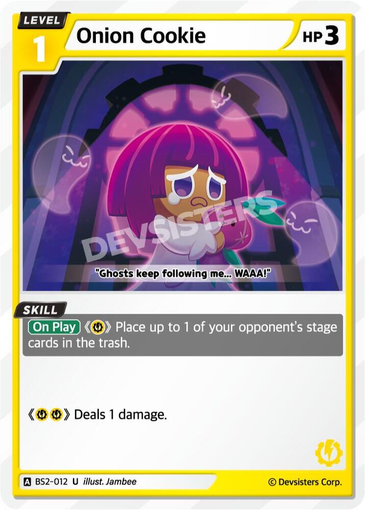 Onion Cookie (BS2-012) Uncommon (BS1-BS2)