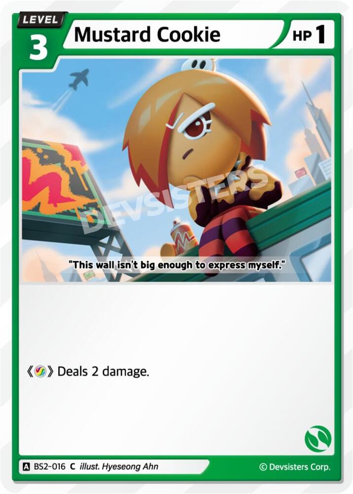Mustard Cookie (BS2-016) Common (BS1-BS2)