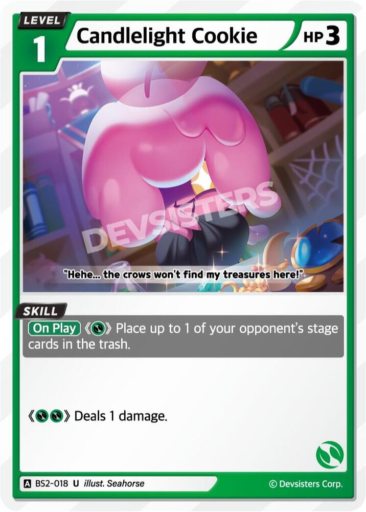 Candlelight Cookie (BS2-018) Uncommon (BS1-BS2)