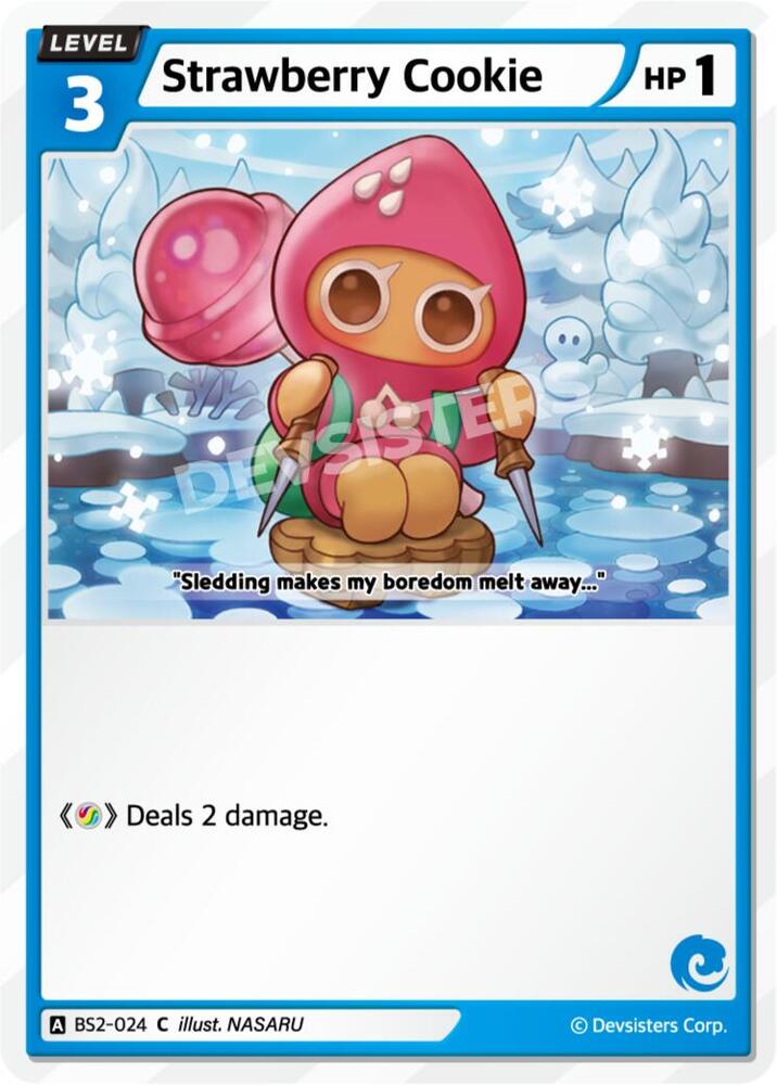 Strawberry Cookie (BS2-024) Common (BS1-BS2)