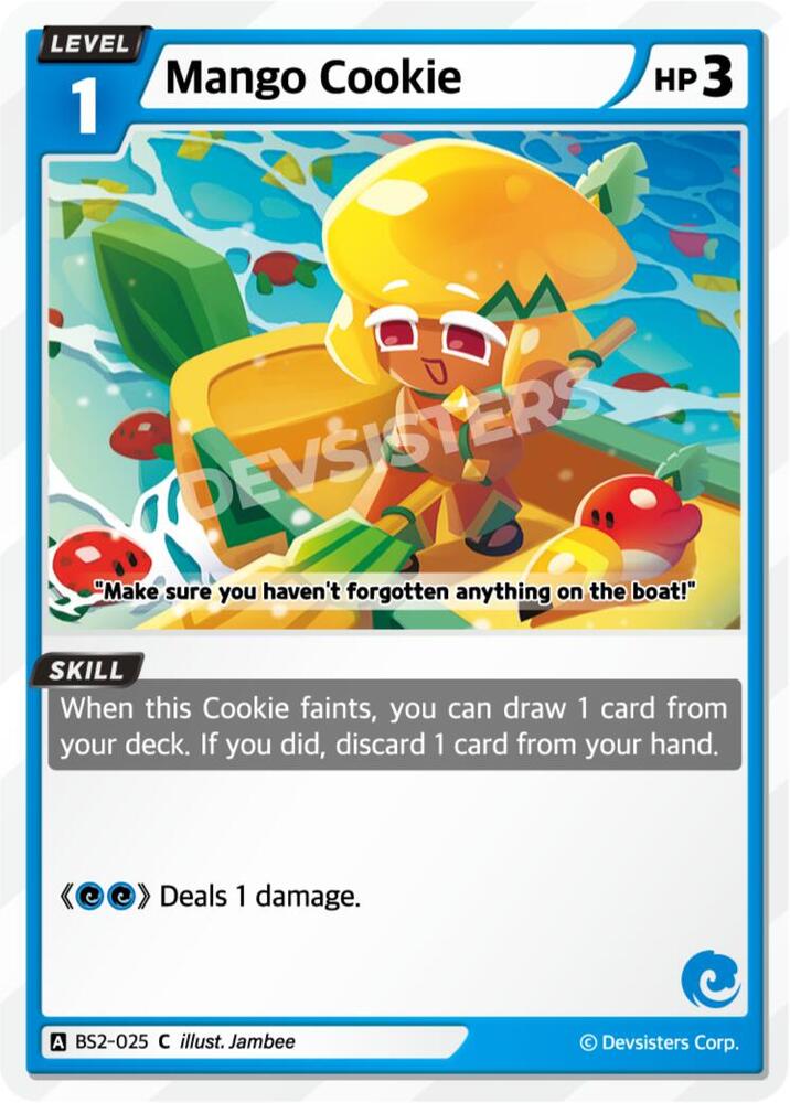 Mango Cookie (BS2-025) Common (BS1-BS2)